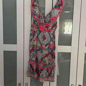 Short mini summer dress